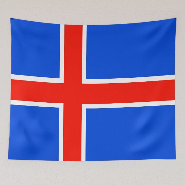 Item preview, The national flag of Iceland a island in the North Atlantic Ocean  designed and sold by Peter Etchells.