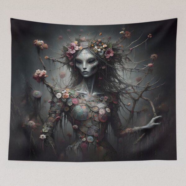 Item preview, Alien Spring: Surrealistic Floral Fantasy designed and sold by MarinaFila.