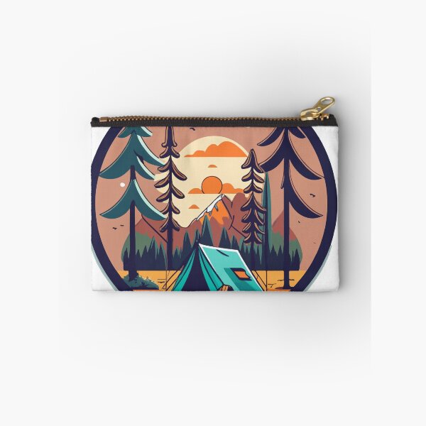 Item preview, Hunter's Forest Campsite Illustration designed and sold by NiftyWrx.