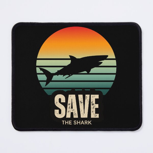 Item preview, Save The Shark Sunset Graphic Design designed and sold by GoodTripper.