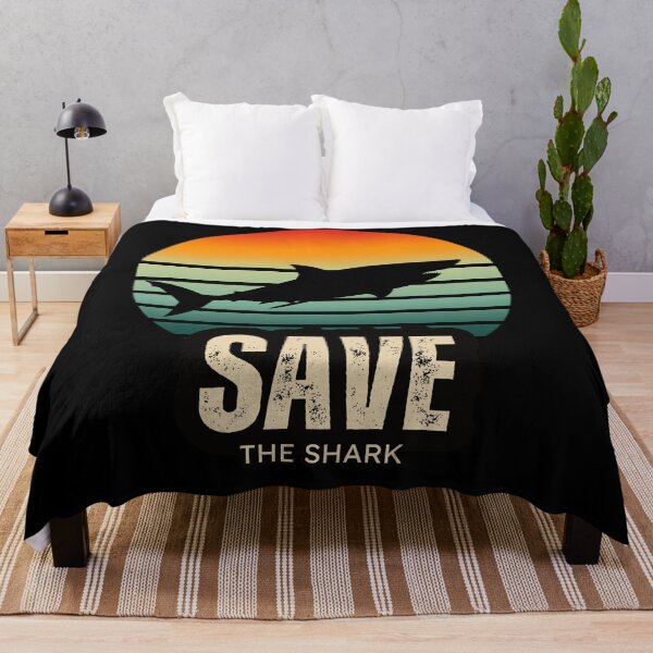 Item preview, Save The Shark Sunset Graphic Design designed and sold by GoodTripper.
