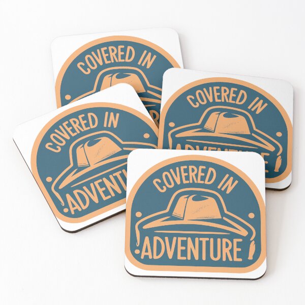 Item preview, Covered in Adventure Hunter's Hat Emblem designed and sold by NiftyWrx.