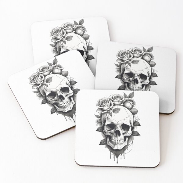 Item preview, Skull And Roses, Dark Art, Gothic Art, Gothic Roses, Roses And Skulls, Skull Flowers, Dark Aesthetics, Dark Flowers, Skull Art, Gothic Beauty, Death And Beauty, Dark Romance, Skull, Roses, Macabre Art designed and sold by Ciarka.