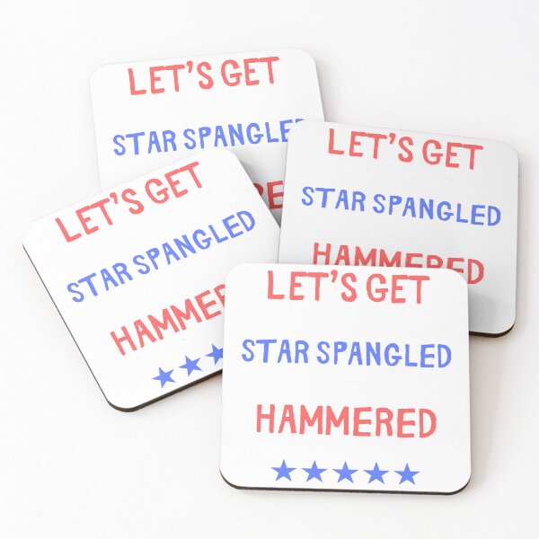 Item preview, Let's Get Star Spangled Hammered designed and sold by GbzDigital.