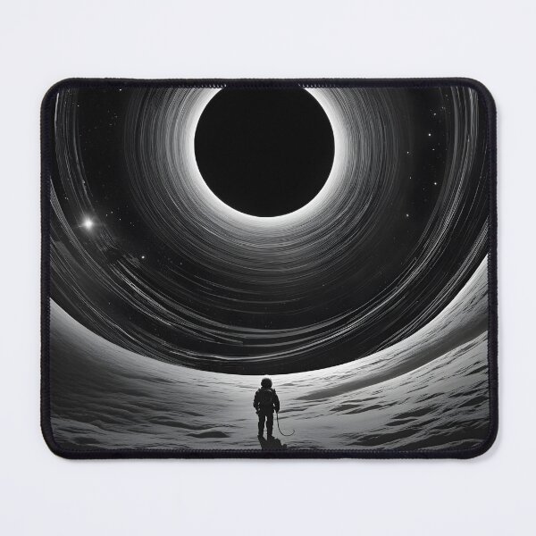Item preview, Cosmic Cowboy: Astronaut Taming a Black Hole with a Whip designed and sold by Chroma Artis.