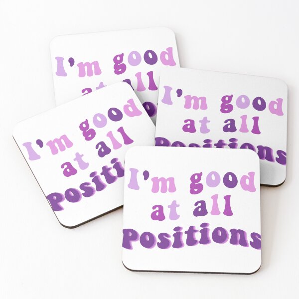 Item preview, "I'm good at all positions" Kim Hongjoong Ateez Quote designed and sold by Lyxvrt.