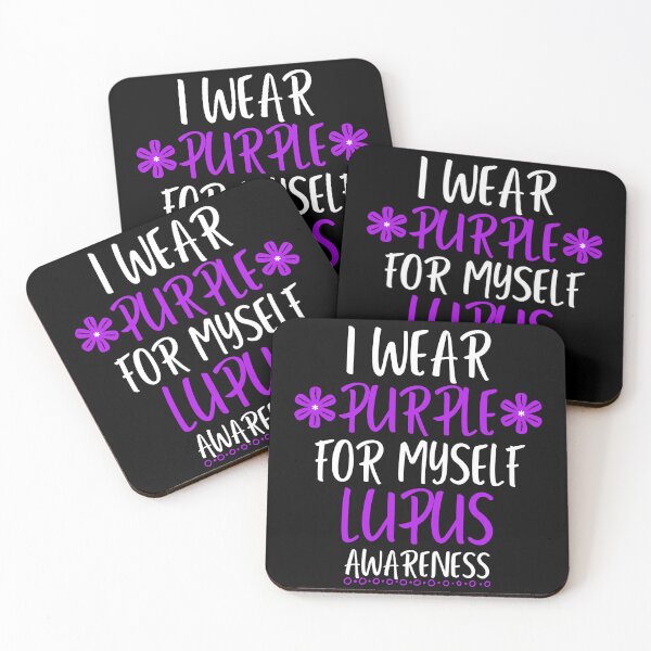 Item preview, Womens I Wear Purple for Myself Lupus Awareness Support Survivor  designed and sold by SlocifieShop.