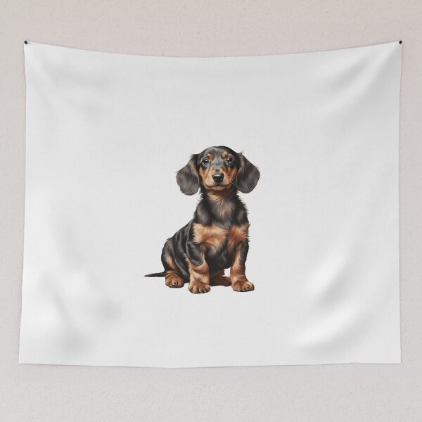 Item preview, Dachshund vintage dog brown dog mom lover vintage designed and sold by SoulfulT.