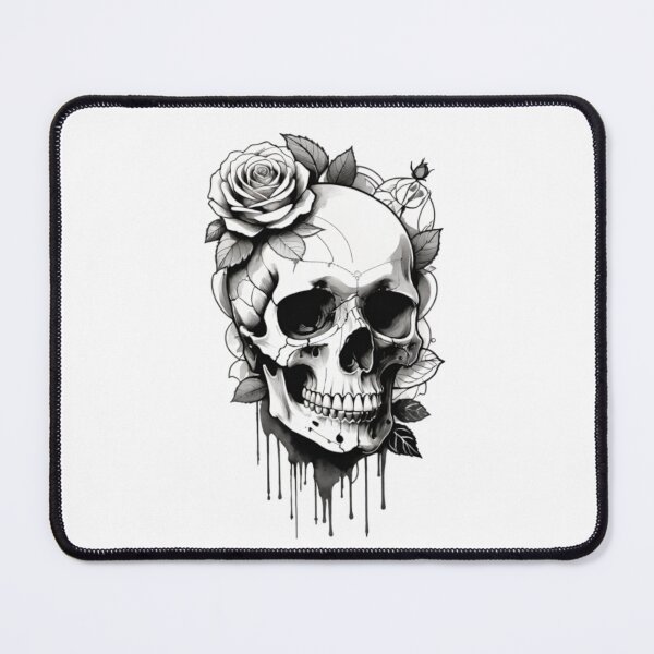 Item preview, Skull And Roses, Dark Art, Gothic Art, Gothic Roses, Roses And Skulls, Skull Flowers, Dark Aesthetics, Dark Flowers, Skull Art, Gothic Beauty, Death And Beauty, Dark Romance, Skull, Roses, Macabre Art designed and sold by Ciarka.