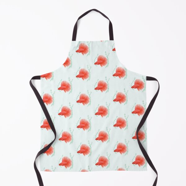 Item preview, Aesthetic Simple Betta Fish Red Art Design Logo Gift Tattoo T Shirt Sticker designed and sold by Marinaaa010.