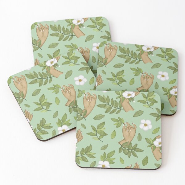Item preview, Soft flowers seamless pattern  designed and sold by pinkyfish1010.