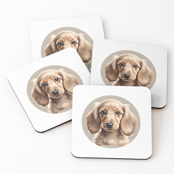 Item preview, Dachshund vintage dog cream dog mom lover vintage designed and sold by SoulfulT.