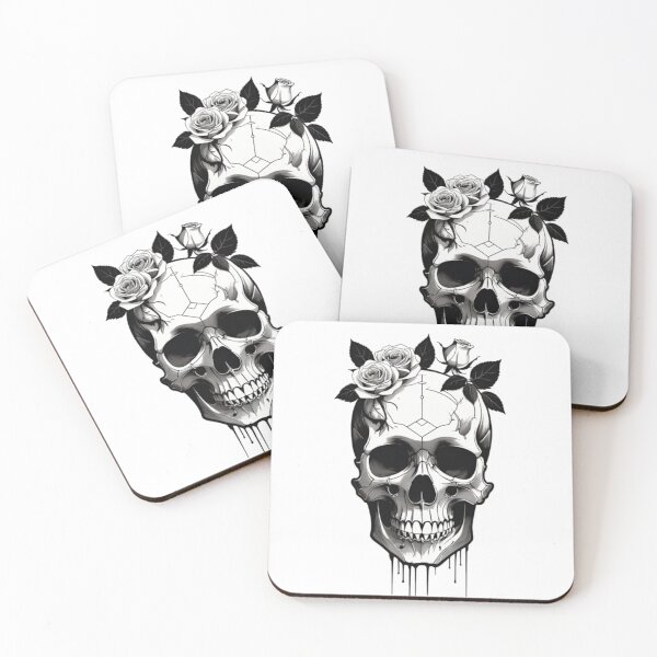 Item preview, Skull And Roses, Dark Art, Gothic Art, Gothic Roses, Roses And Skulls, Skull Flowers, Dark Aesthetics, Dark Flowers, Skull Art, Gothic Beauty, Death And Beauty, Dark Romance, Skull, Roses, Macabre Art designed and sold by Ciarka.