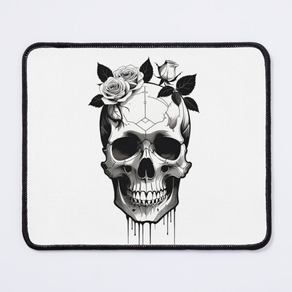 Item preview, Skull And Roses, Dark Art, Gothic Art, Gothic Roses, Roses And Skulls, Skull Flowers, Dark Aesthetics, Dark Flowers, Skull Art, Gothic Beauty, Death And Beauty, Dark Romance, Skull, Roses, Macabre Art designed and sold by Ciarka.