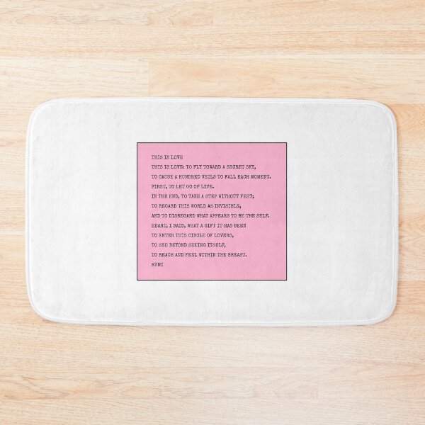 Item preview, Rumi Poem - This is Love designed and sold by Inspirationmotivation.