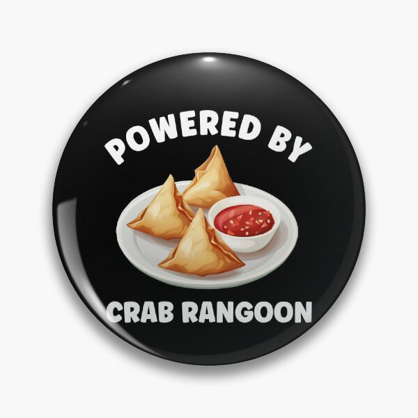 Item preview, Powered by Crab Rangoon Funny Sea Food Lover designed and sold by BlueBerry-Pengu.