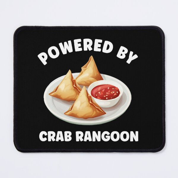 Item preview, Powered by Crab Rangoon Funny Sea Food Lover designed and sold by BlueBerry-Pengu.