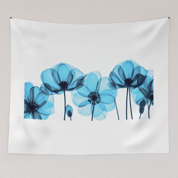 Item preview, Beautiful blue glass flowers. designed and sold by terrysmith56.