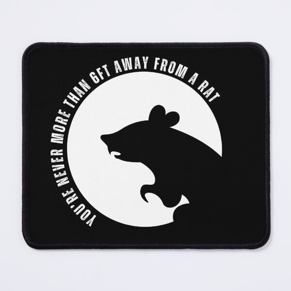 Item preview, You're never more than 6ft from a rat designed and sold by NFindlayArt.