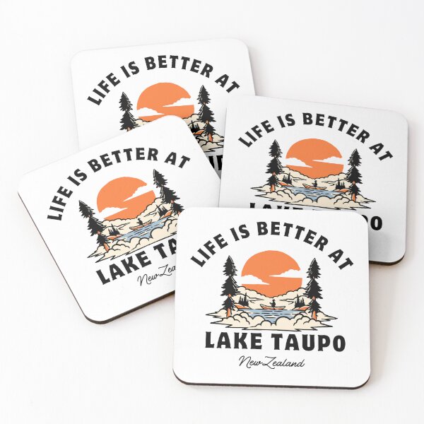 Item preview, lake taupo new zealand  designed and sold by sydney-syder.