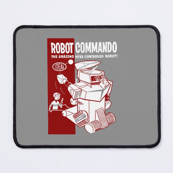 Item preview, ROBOT COMMANDO - Toy Robot Box designed and sold by ThrowbackAds.