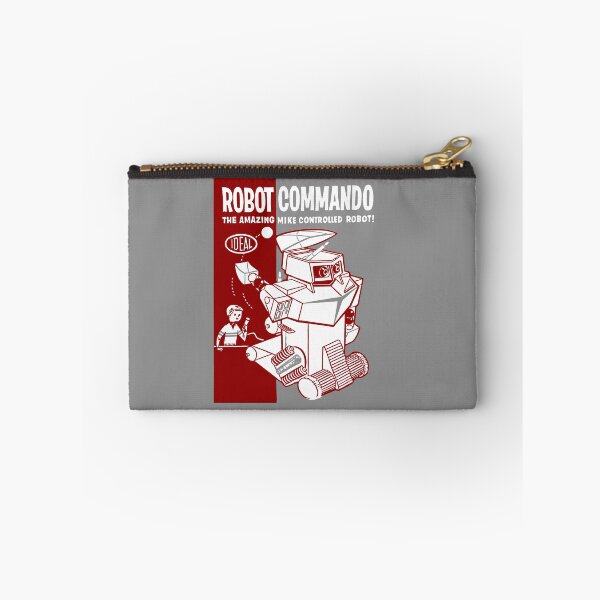 Item preview, ROBOT COMMANDO - Toy Robot Box designed and sold by ThrowbackAds.