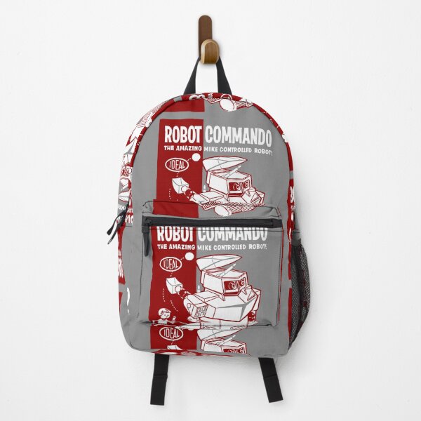 Item preview, ROBOT COMMANDO - Toy Robot Box designed and sold by ThrowbackAds.