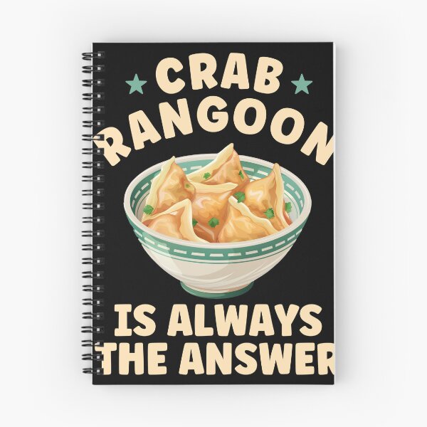 Item preview, Crab Rangoon is Always the Answer Funny Crab Rangoon designed and sold by BlueBerry-Pengu.