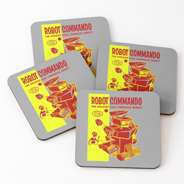 Aperçu de l'œuvre ROBOT COMMANDO - Coffret Robot Jouet créée et vendue par ThrowbackAds.