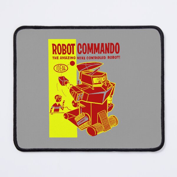 Item preview, ROBOT COMMANDO - Toy Robot Box designed and sold by ThrowbackAds.