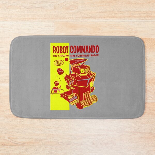Item preview, ROBOT COMMANDO - Toy Robot Box designed and sold by ThrowbackAds.