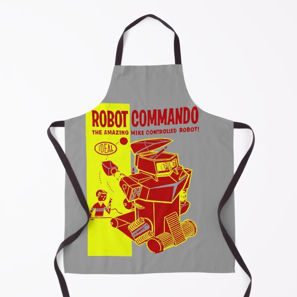 Item preview, ROBOT COMMANDO - Toy Robot Box designed and sold by ThrowbackAds.
