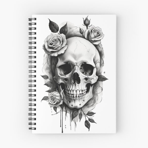 Item preview, Skull And Roses, Dark Art, Gothic Art, Gothic Roses, Roses And Skulls, Skull Flowers, Dark Aesthetics, Dark Flowers, Skull Art, Gothic Beauty, Death And Beauty, Dark Romance, Skull, Roses, Macabre Art designed and sold by Ciarka.