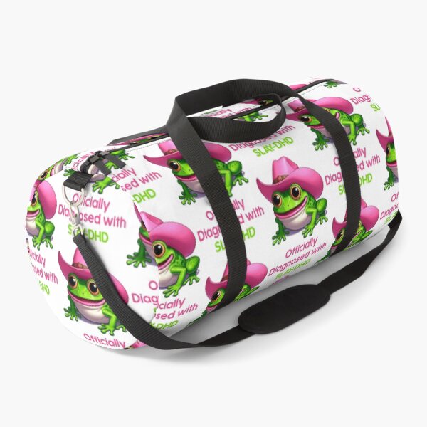 Item preview, Officially Diagnosed with Slay-DHD - Frog designed and sold by PickledjoArt.