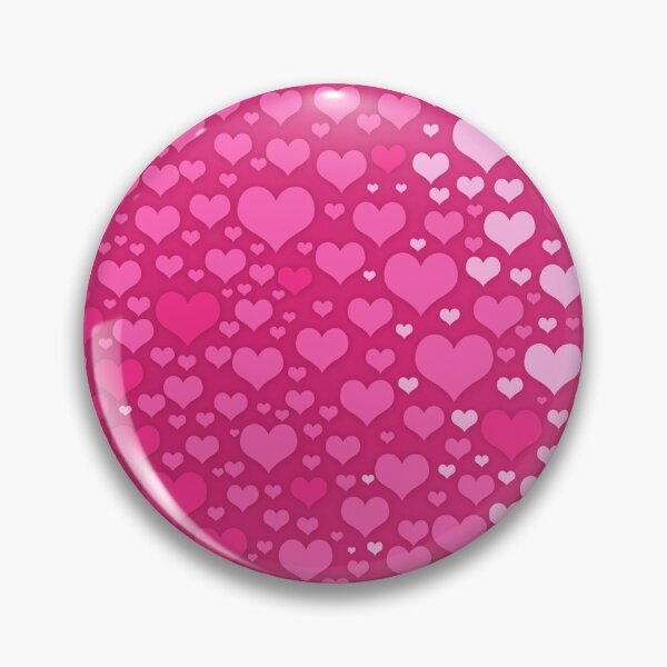 Item preview, Pink hearts gradient shades pattern background designed and sold by SpinklyCreations.