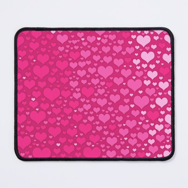 Item preview, Pink hearts gradient shades pattern background designed and sold by SpinklyCreations.