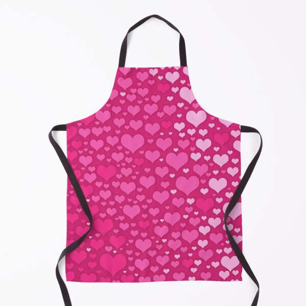 Item preview, Pink hearts gradient shades pattern background designed and sold by SpinklyCreations.