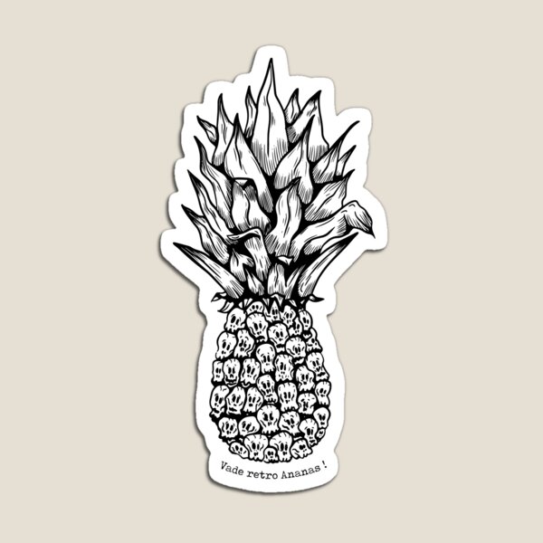 Artikelvorschau, Vade Retro-Ananas! entworfen und verkauft von ByValoo.