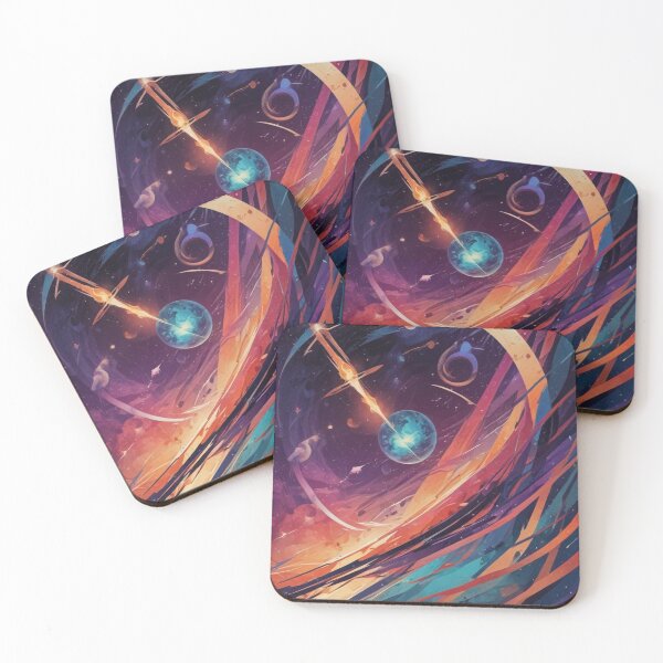Item preview, Digital Cosmic Celestial Print pattern designed and sold by imanshu.