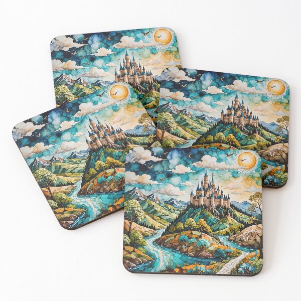 Item preview, Fairytale Castle designed and sold by DiscoGypsyFish.