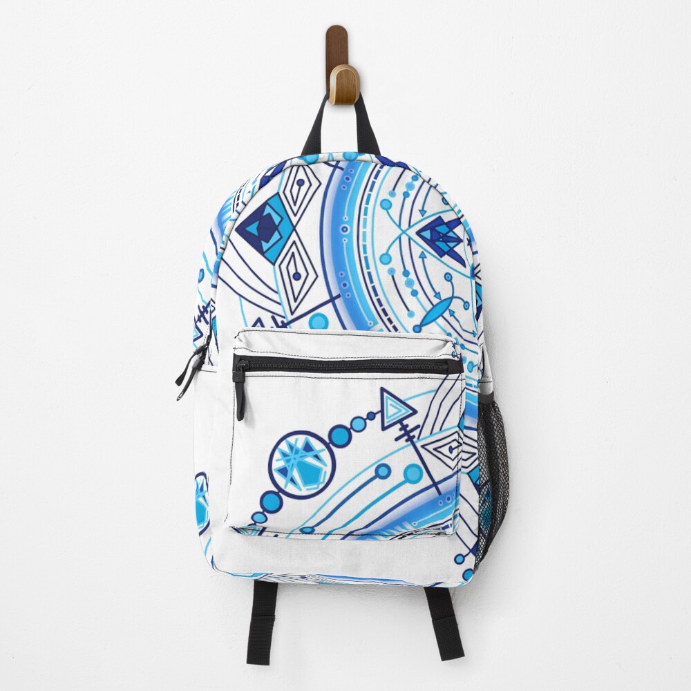 Vista previa del artículo con la obra «Mochila», diseñado y vendido por ByteMode.