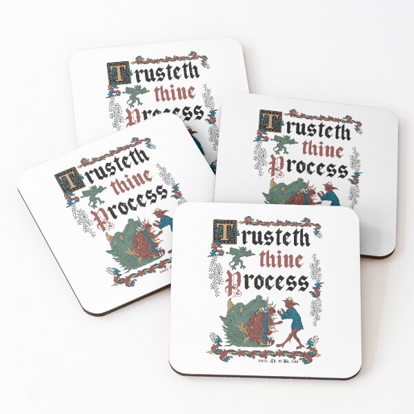 Item preview, Trust the Journey Medieval Style - Vintage English Manuscript II designed and sold by Nemons.
