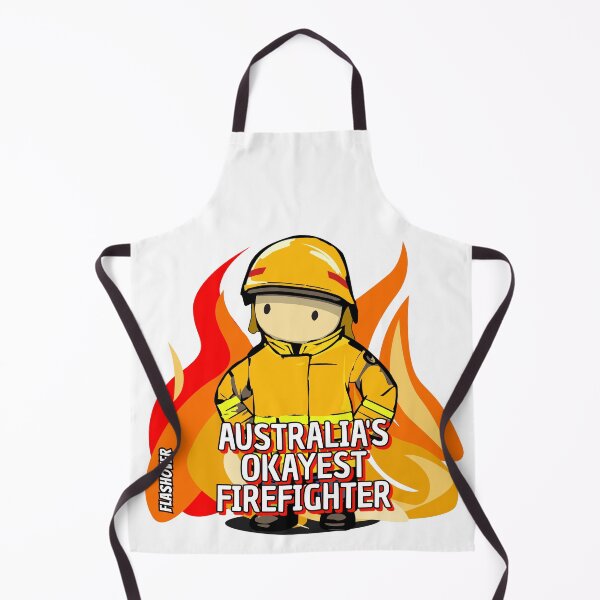 Item preview, Australia's Okayest Firefighter designed and sold by Flashover.