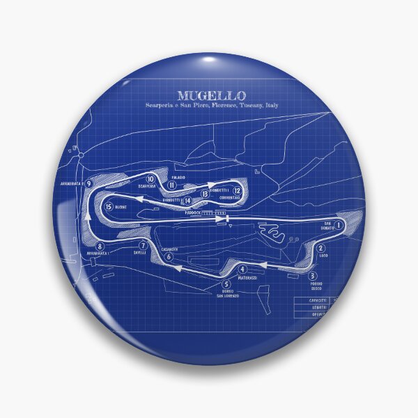 Artikelvorschau, Mugello Circuit (Blueprint) entworfen und verkauft von BGALAXY.