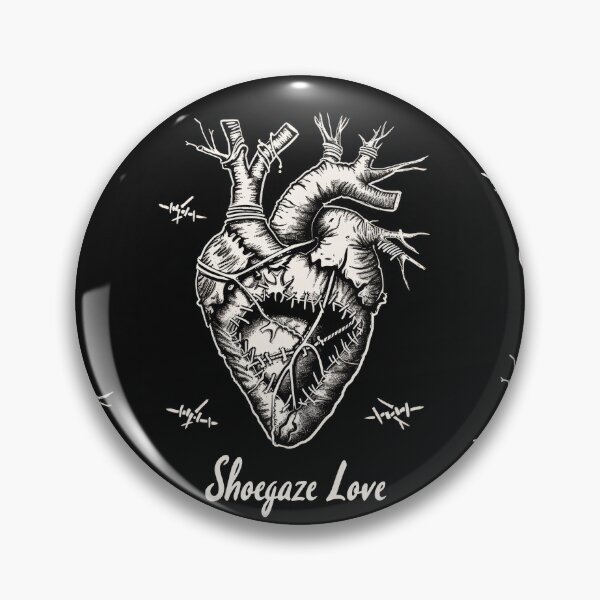 Item preview, Shoegaze Love: Gothic Heart Stitched with Chains designed and sold by Piotrek0001.