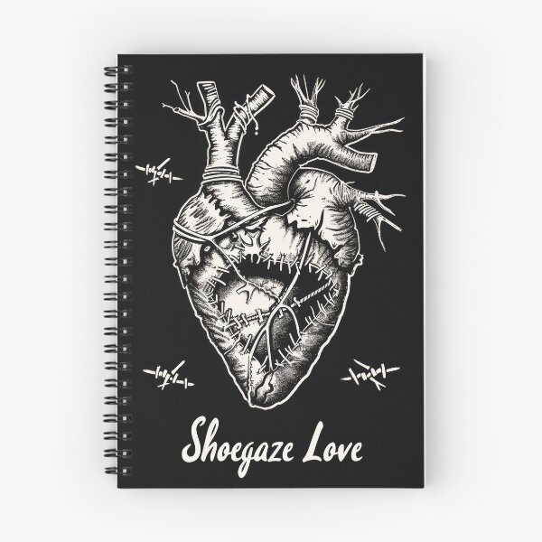Item preview, Shoegaze Love: Gothic Heart Stitched with Chains designed and sold by Piotrek0001.