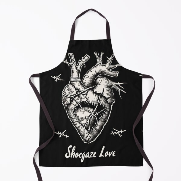 Item preview, Shoegaze Love: Gothic Heart Stitched with Chains designed and sold by Piotrek0001.