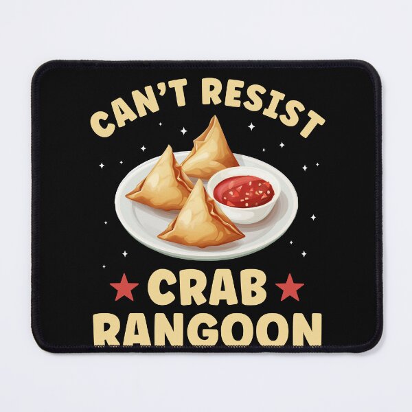 Item preview, Can't Resist Good Crab Rangoon Funny Sea Food designed and sold by BlueBerry-Pengu.