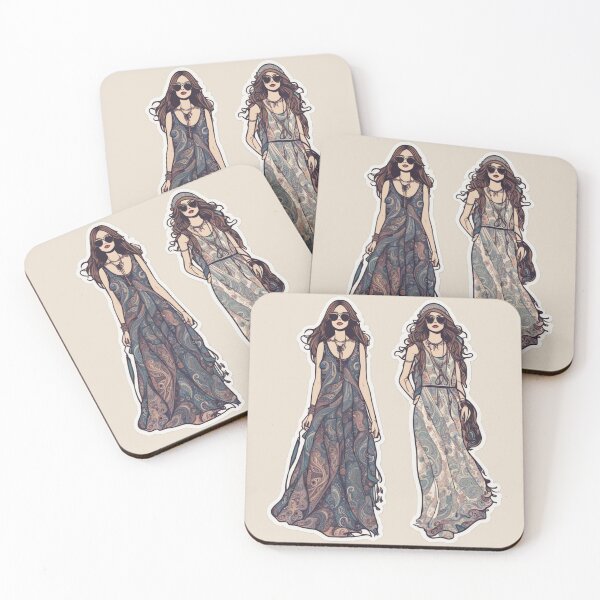 Item preview, Boho Chic: Flowy and Fringed Details designed and sold by Chroma Artis.