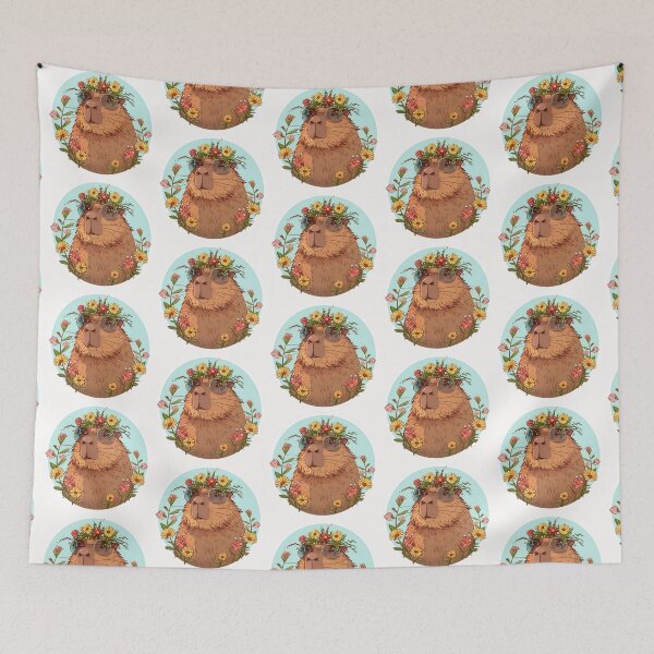 Item preview, Capybara in sunglasses Summertime designed and sold by Anbe_design.
